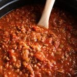 spaghetti sauce recipe pinterest pin image