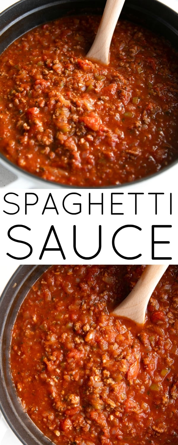 spaghetti sauce recipe pinterest pin