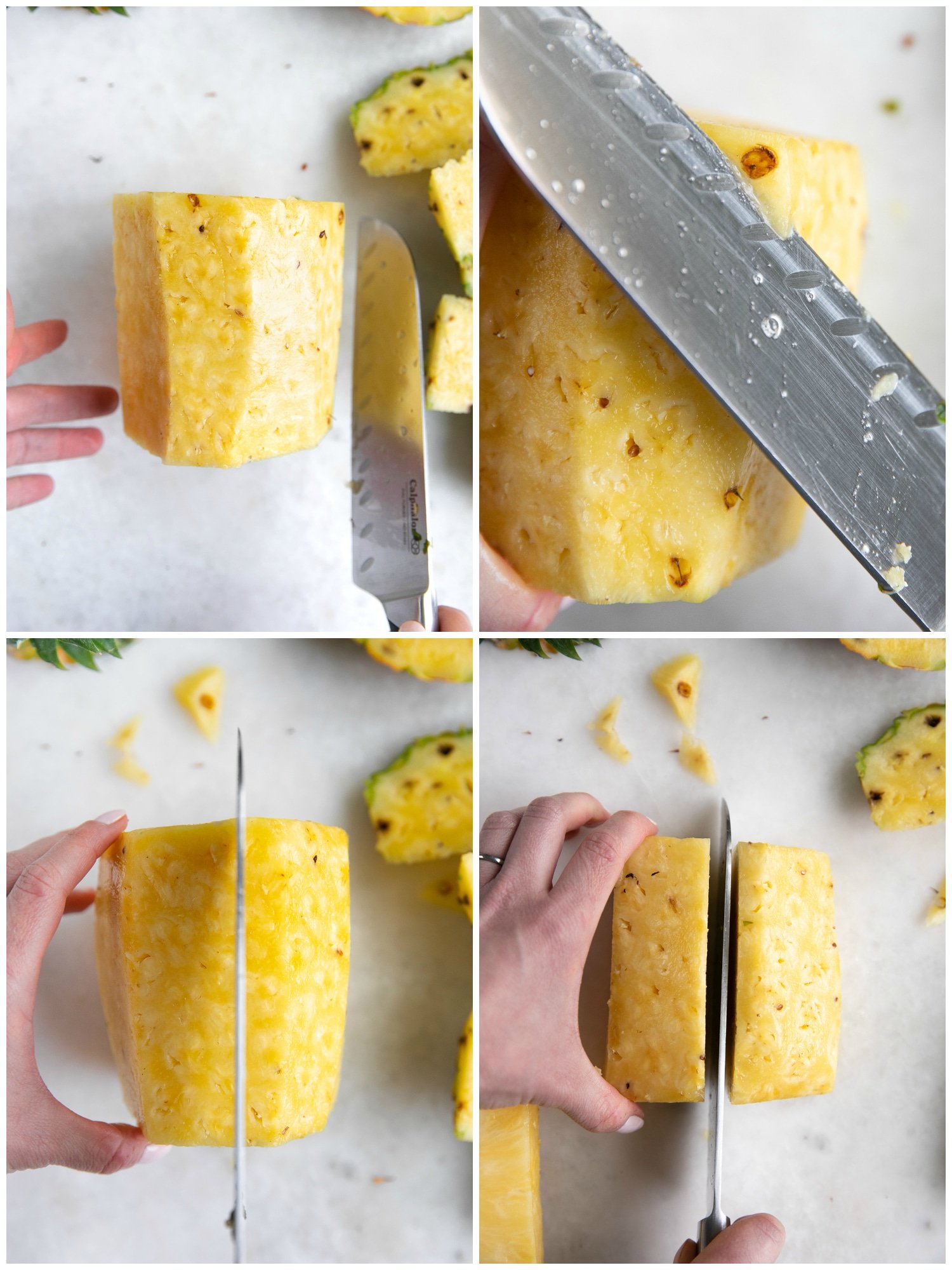 How to Cut a Pineapple (Quick & Easy) The Forked Spoon