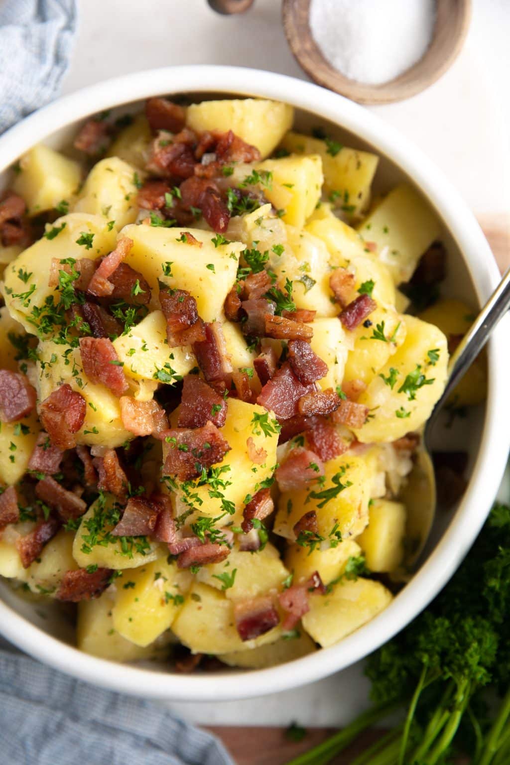 German Potato Salad - The Forked Spoon