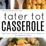 TATER TOT CASSEROLE LONG PIN