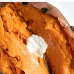 baked sweet potatoes Pinterest PIN Collage