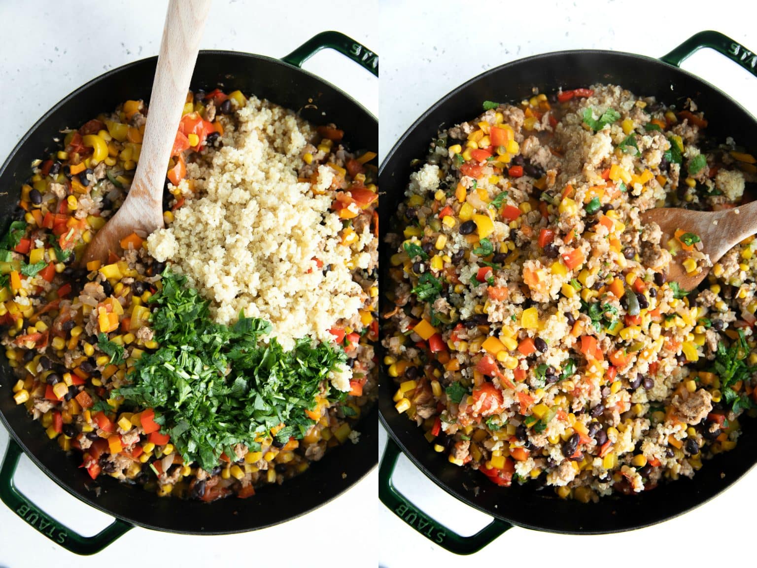 Easy Mexican Quinoa Casserole Recipe (One Pan) The Forked Spoon