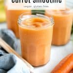 tropical carrot smoothie short pin