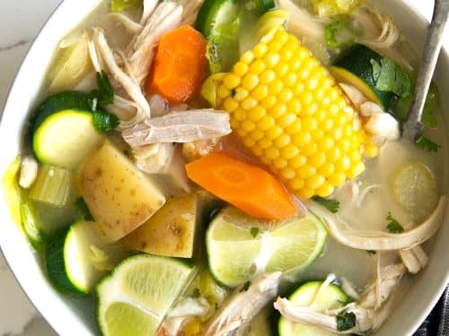 Caldo de Pollo Recipe (Mexican Chicken Soup) - The Forked Spoon