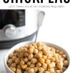 Instant Pot chickpeas short pin