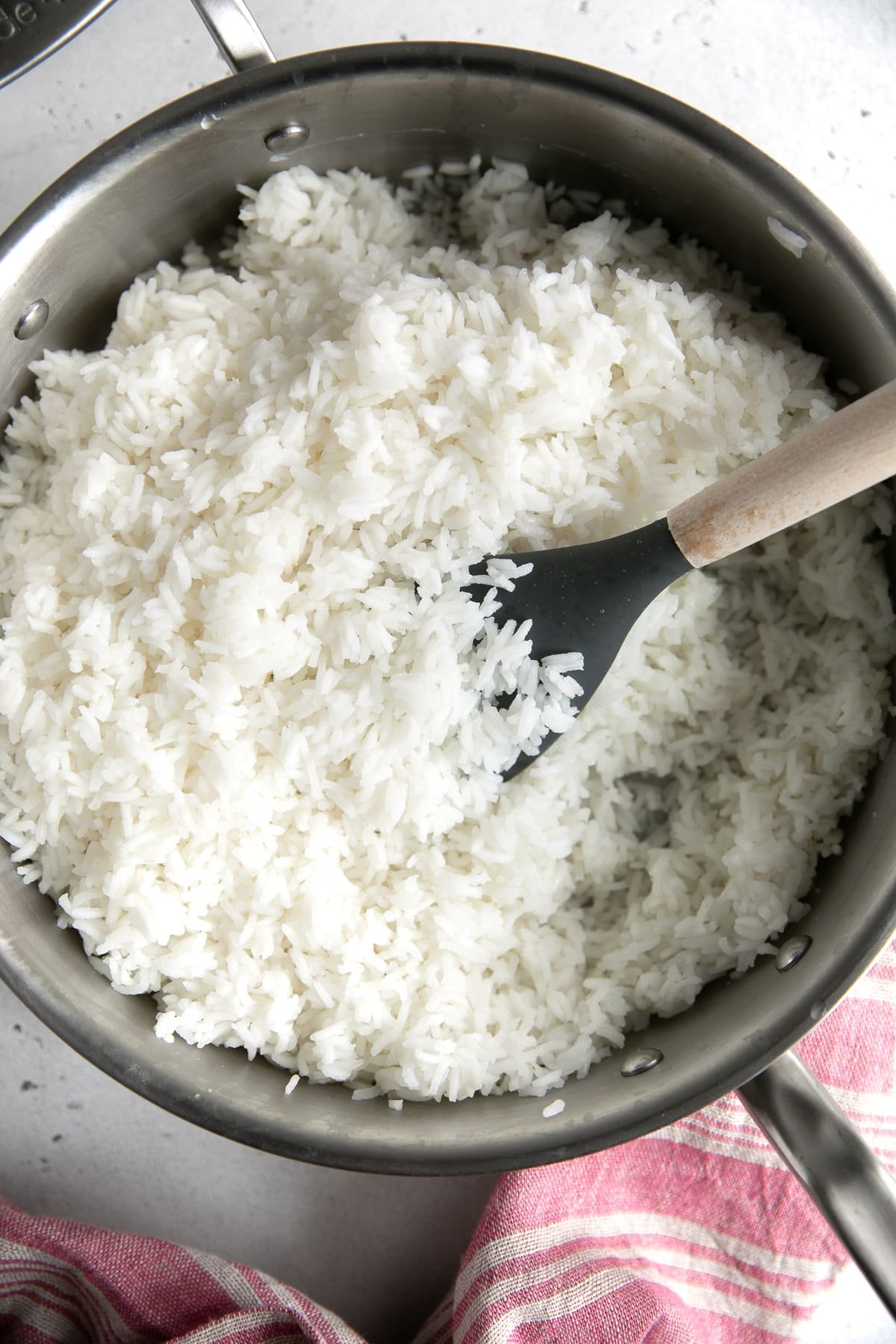 How to Cook Perfect Rice on the Stove - The Forked Spoon