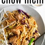 chicken chow mein short mein