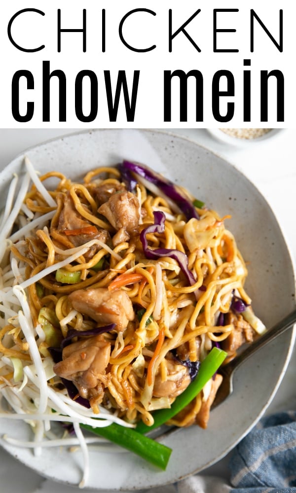 chicken chow mein short mein