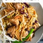 chicken chow mein short mein