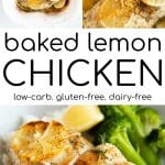 baked lemon chicken long pin