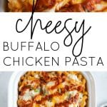 buffalo chicken pasta long pin