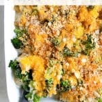 chicken broccoli rice casserole recipe Pinterest Pin Image Collage