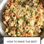 fried rice recipe pinterest pin short