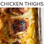 honey soy chicken thighs short pin