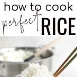 how to cook rice long pin