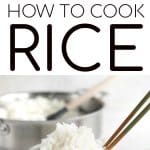how to cook rice long pin