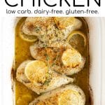 lemon butter chicken short pin