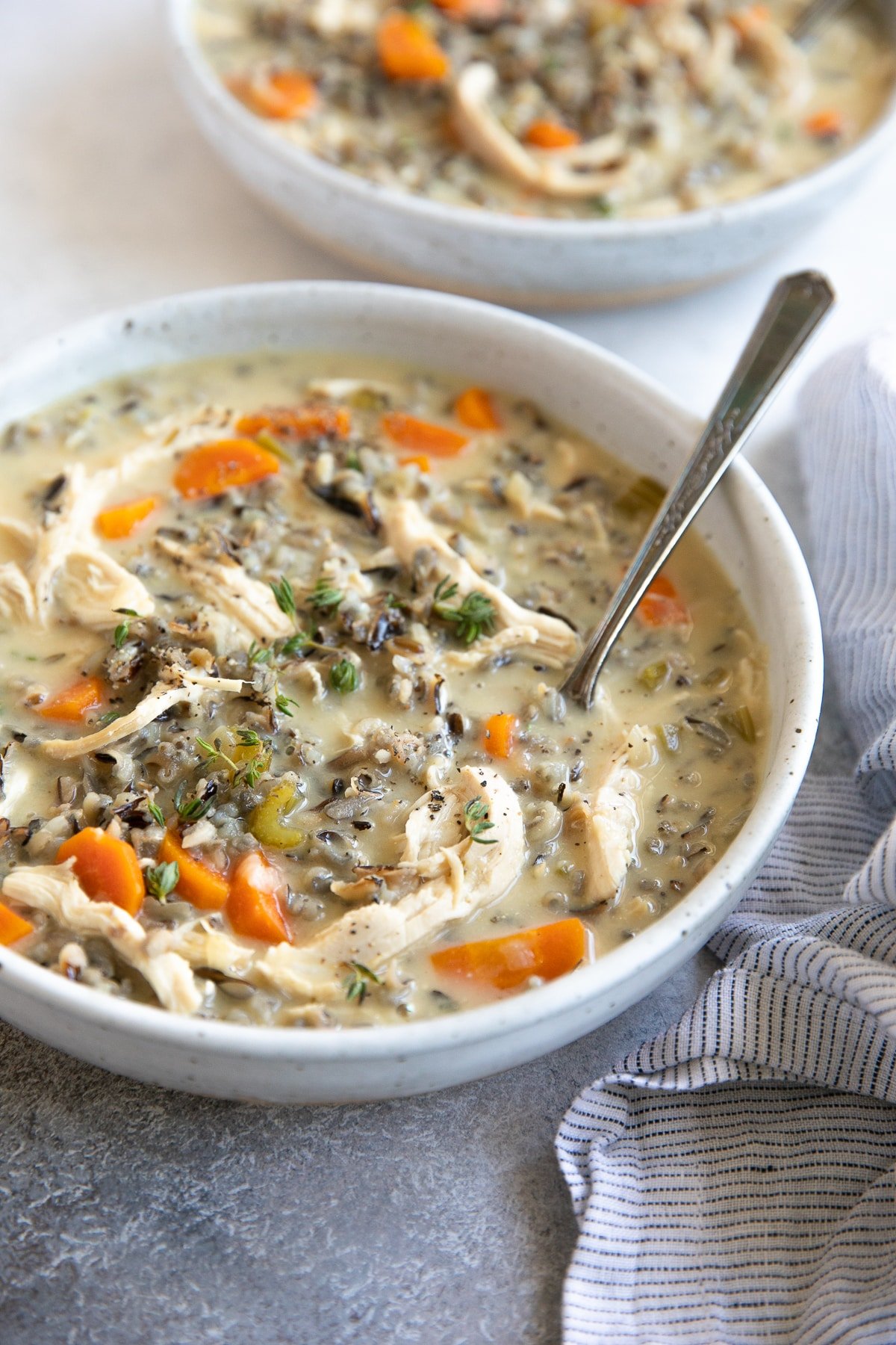 Chicken and Rice Soup - The Forked Spoon