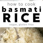 how to cook basmati rice pinterest pin