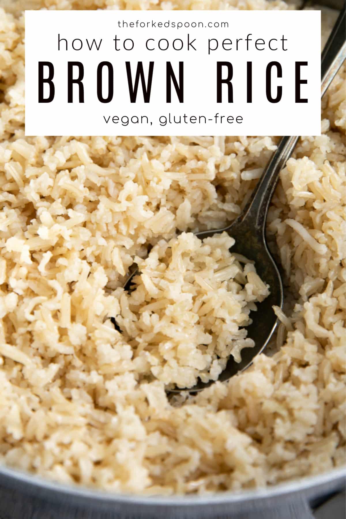 How to Cook Brown Rice (2 Ways!) - The Forked Spoon