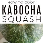 What is Kabocha Squash Pinterest Pin Image
