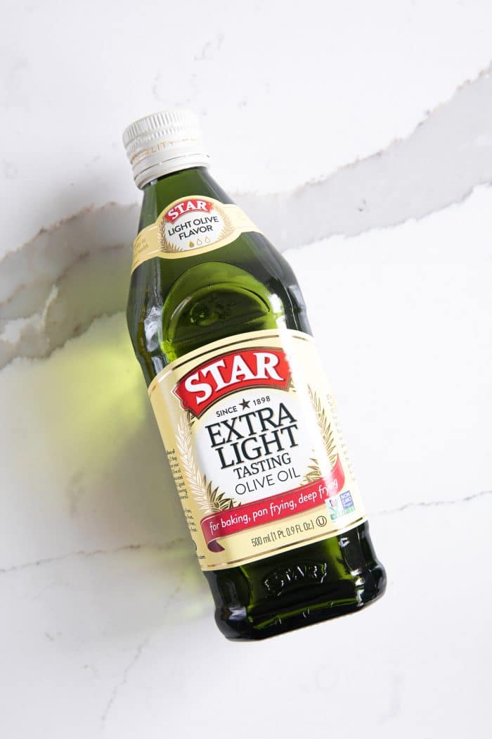 Star Brand Extra Light Olive Oil.