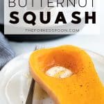 How to Cook Instant Pot Butternut Squash Pinterest Collage