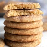 Snickerdoodle Cookie Recipe PINTEREST PIN IMAGE