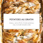 Scalloped Potatoes vs. Au Gratin Potatoes_ What's the Difference?Image with text overlay