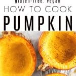 How to Cook Pumpkin Pinterest Pin Collage