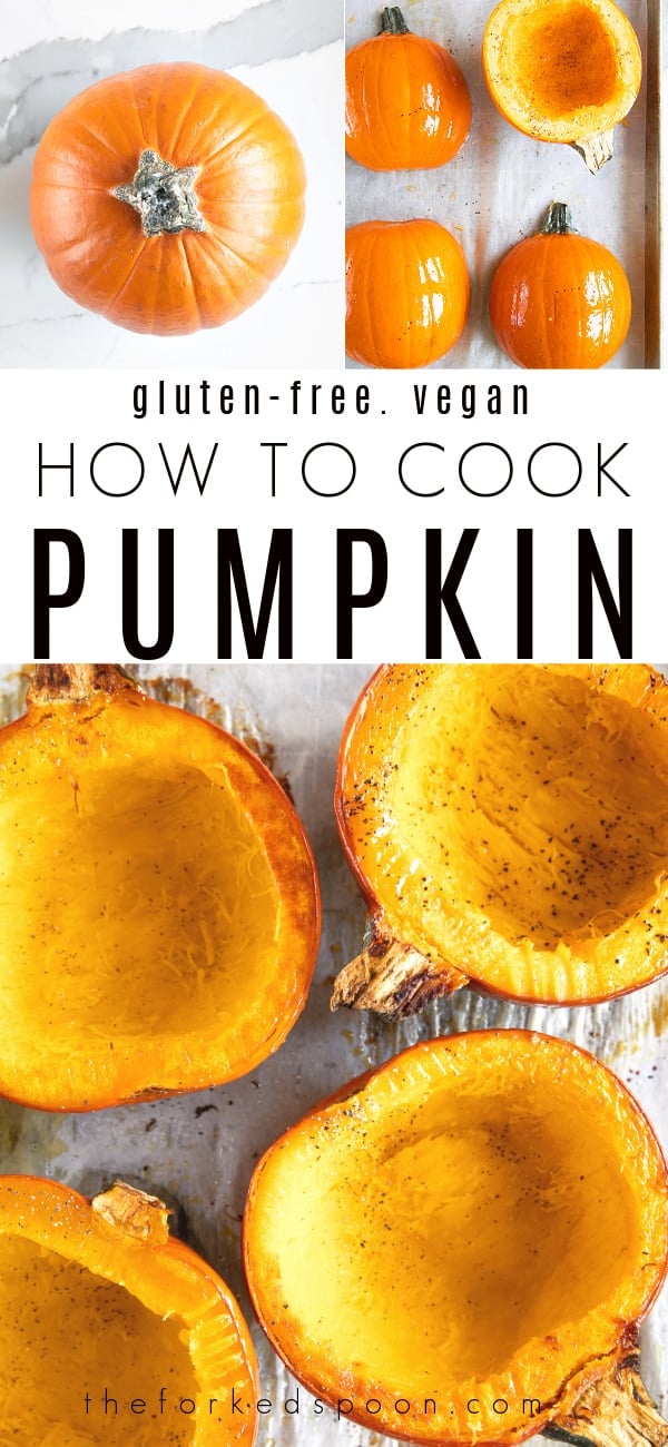 How to Cook Pumpkin Pinterest Pin Collage