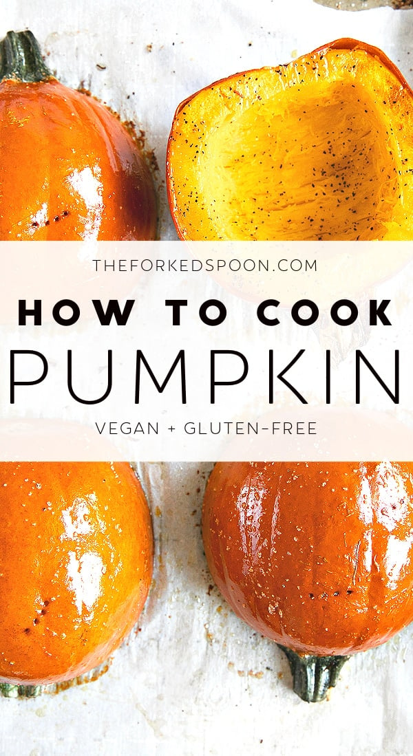 How to Cook Pumpkin Pinterest Pin Collage