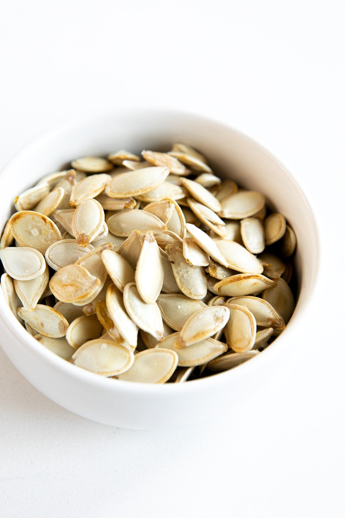 Simple Roasted Pumpkin Seeds - The Forked Spoon