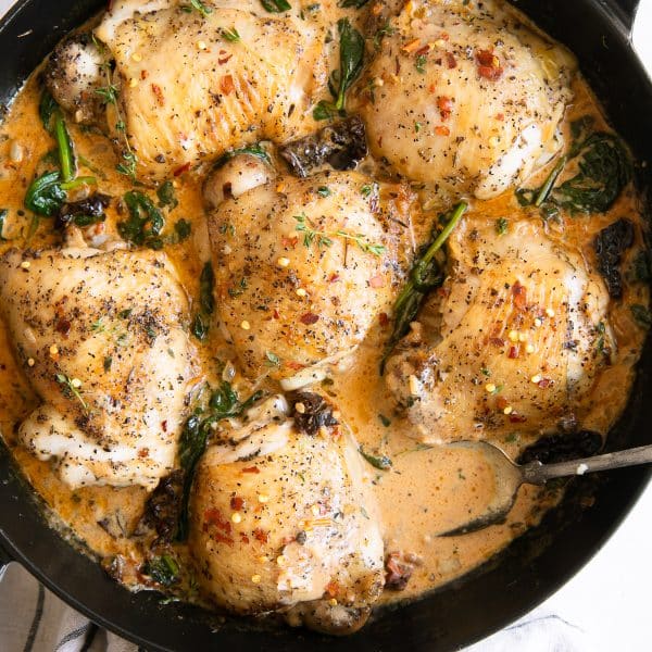 Creamy Tuscan Chicken - The Forked Spoon