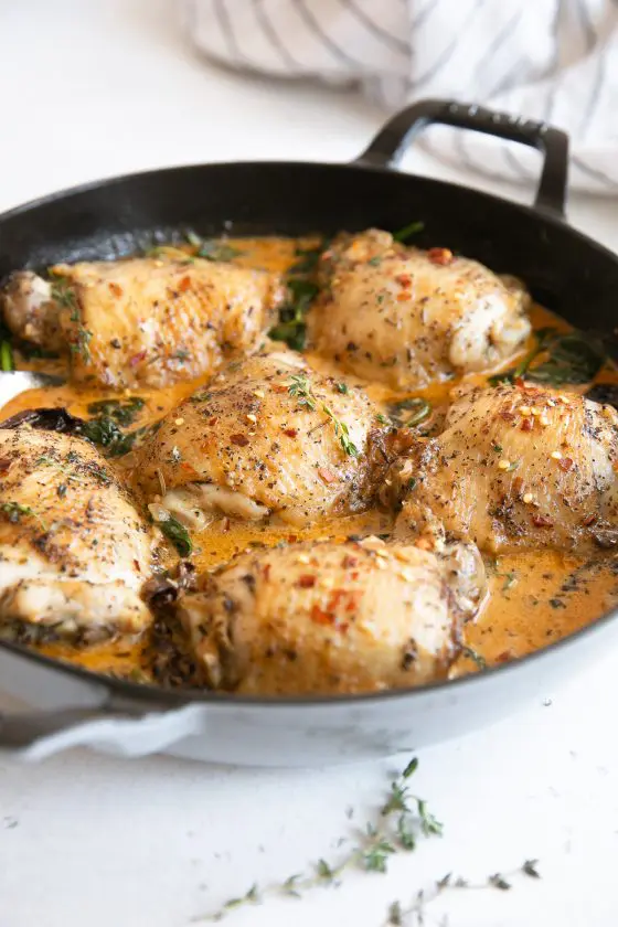 Creamy Tuscan Chicken - The Forked Spoon
