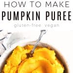 Pumpkin Puree Pinterest Pin Collage