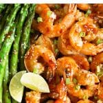 honey sriracha shrimp Pinterest PIN Collage