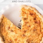 Quiche Lorraine Recipe Pinterest Pin Collage Image