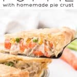 Chicken Pot Pie Recipe Pinterest Pin Collage Image