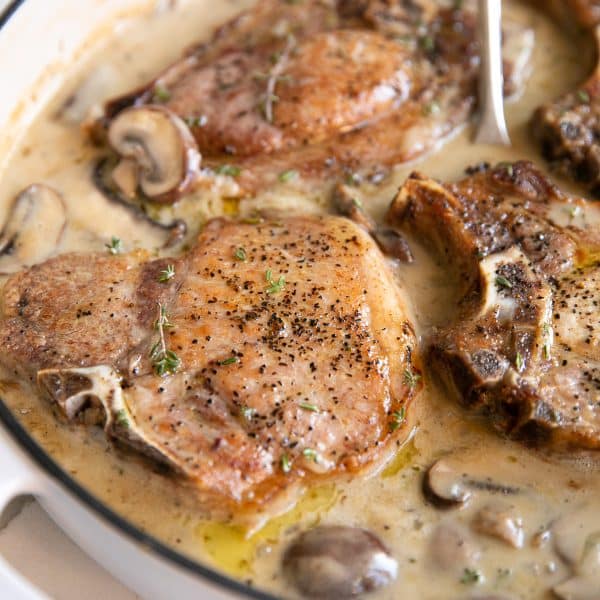 Smothered Pork Chops Recipe - The Forked Spoon