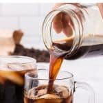 cold brew coffee pinterest pin collage image