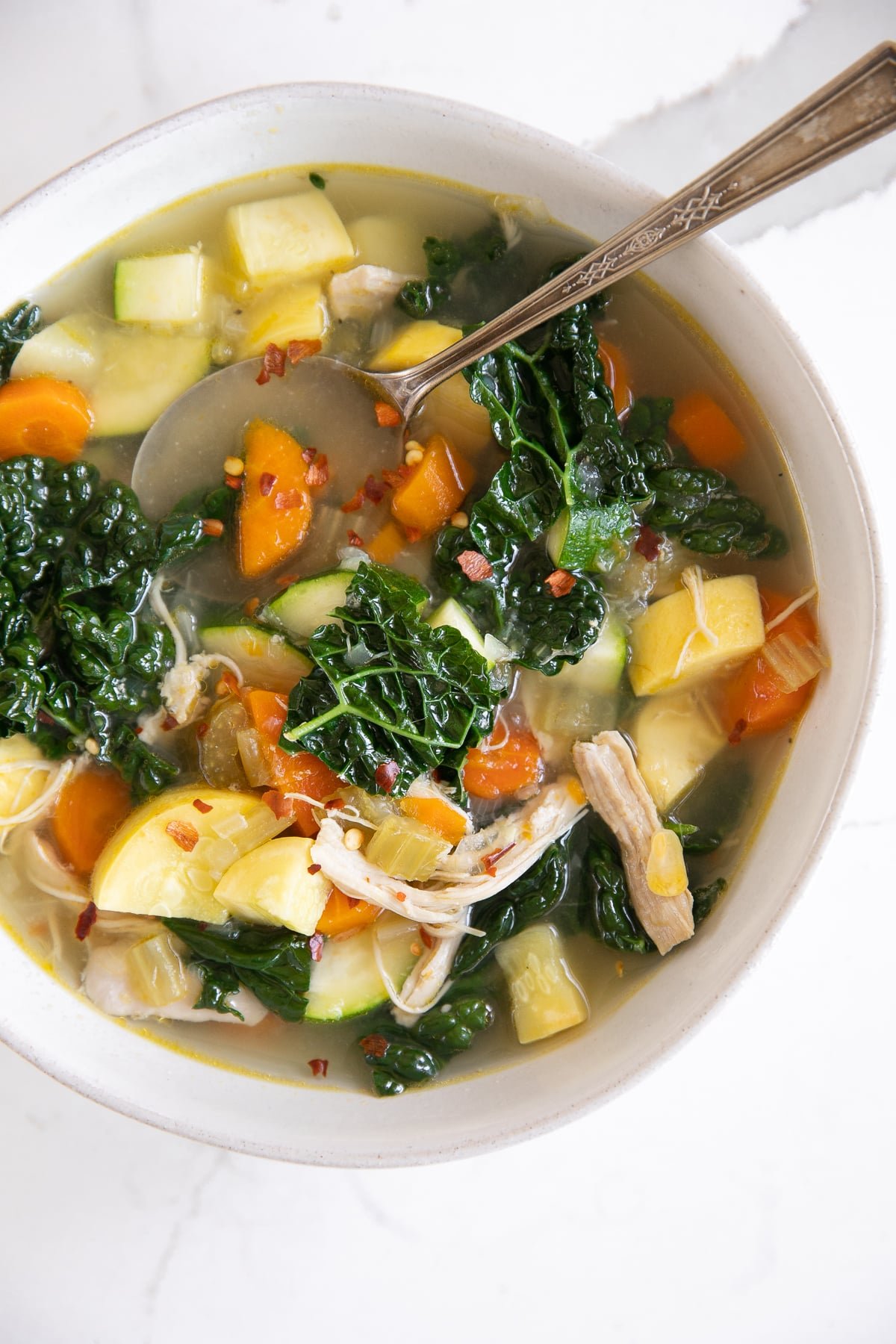 Chicken Vegetable Soup Recipe - The Forked Spoon