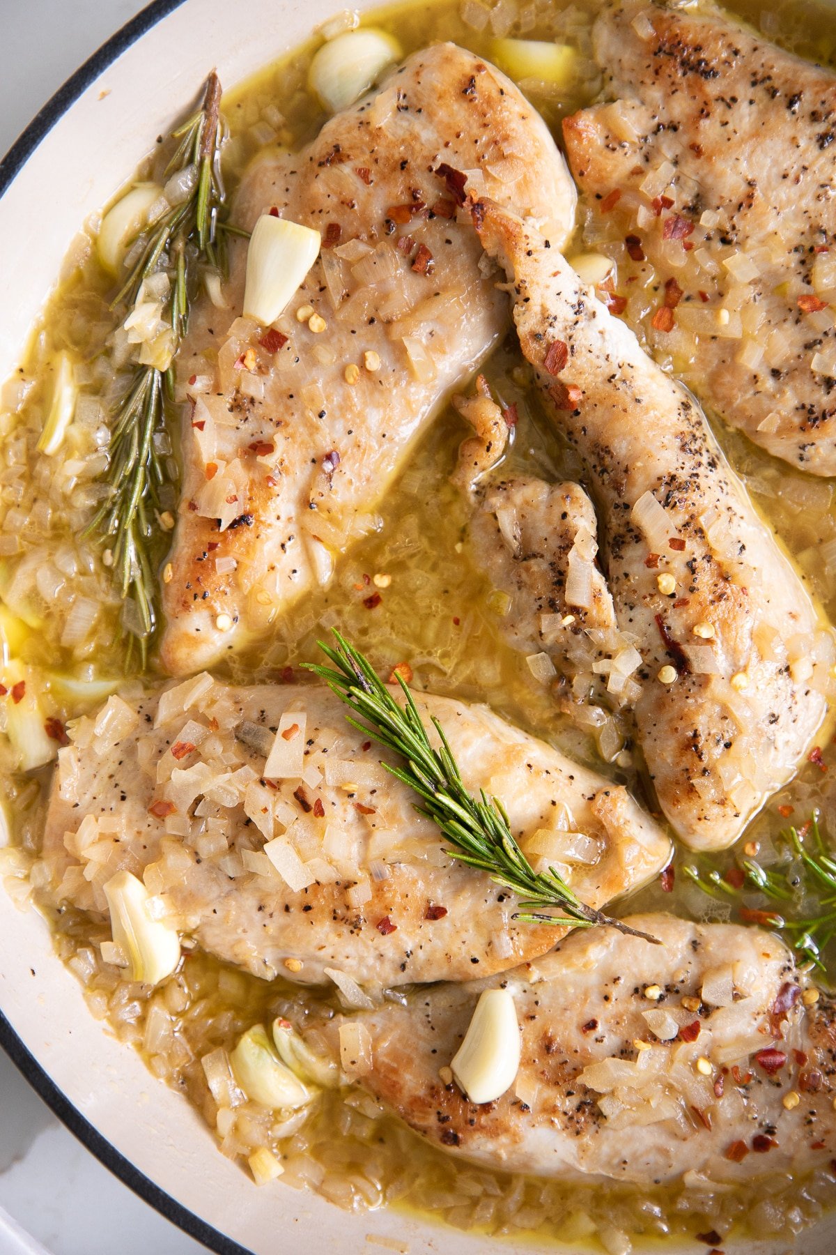 Rosemary Garlic Chicken Recipe The Forked Spoon 