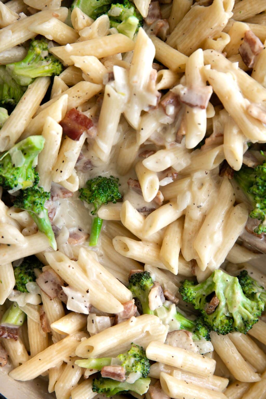 Easy Bacon Broccoli Pasta Recipe The Forked Spoon