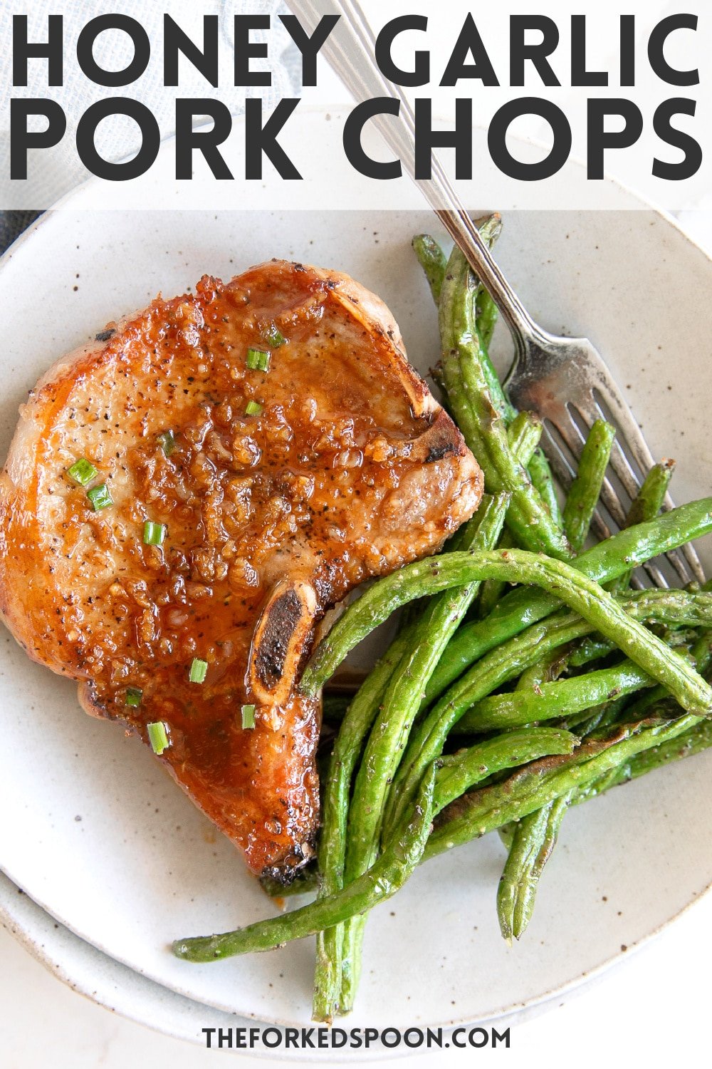 Honey Garlic Pork Chops The Forked Spoon