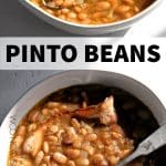 pinto beans recipe pinterest pin image