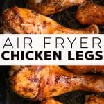 Air Fryer Chicken Legs Pinterest Pin