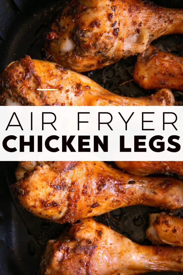 Air Fryer Chicken Legs Pinterest Pin