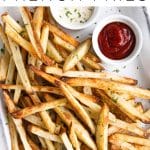 air fryer french fries pinterest pin